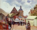 september fete pontoise 1872 Camille Pissarro